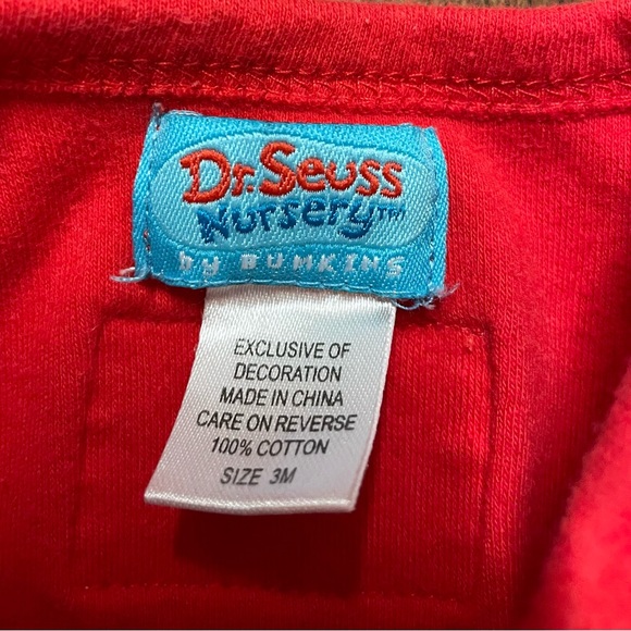 Bumkins Dr Seuss Pajama Set - Picture 4 of 4